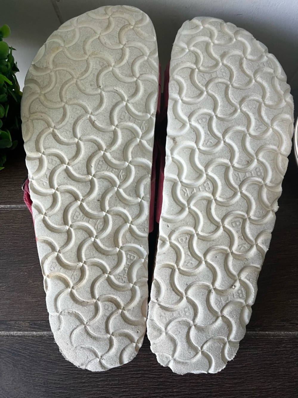 Birkenstock Yao Leather Sandals Pink EU 38 US 7 - Picture 11 of 14